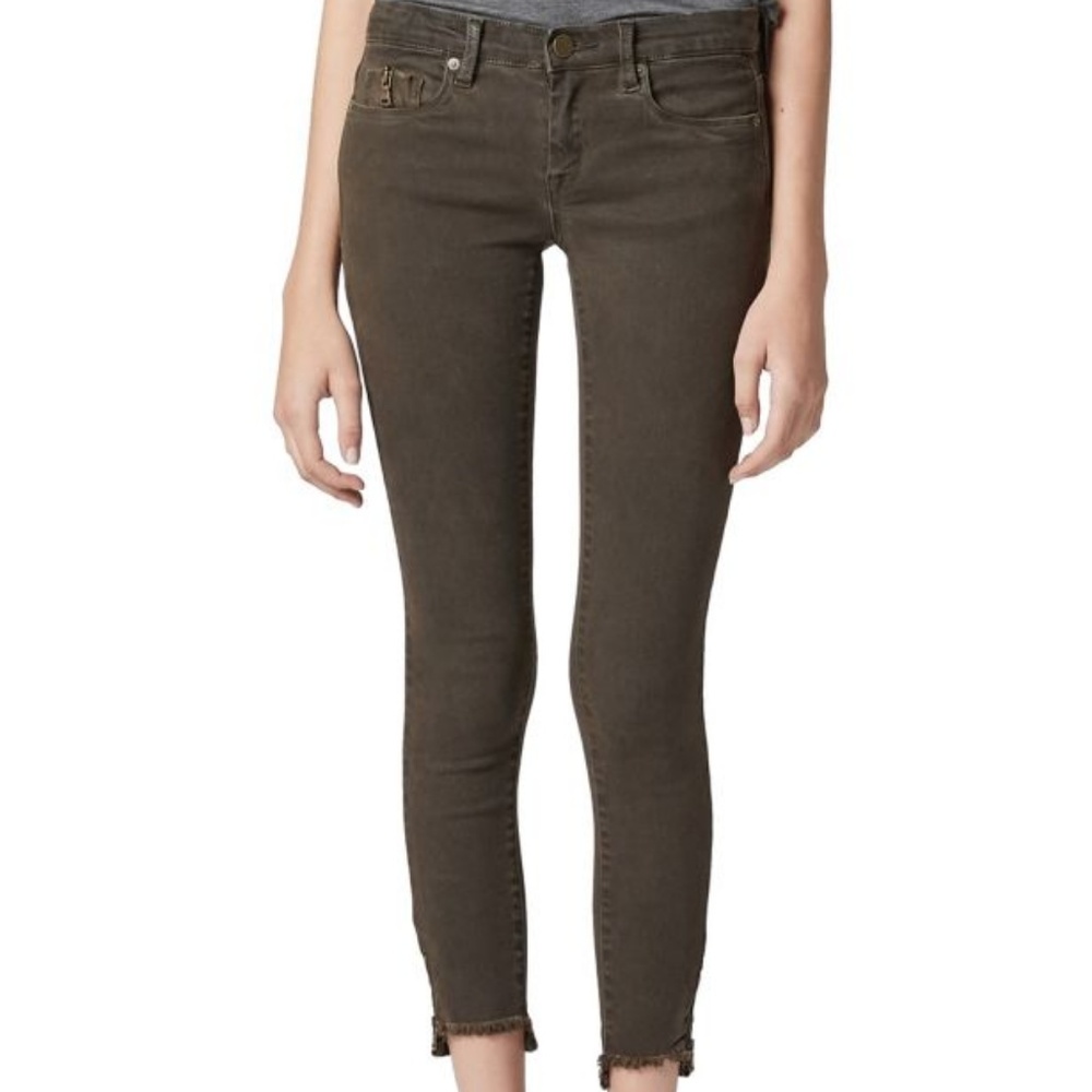 NWT Blank NYC Intergalactic Green Skinny Leg Jeans